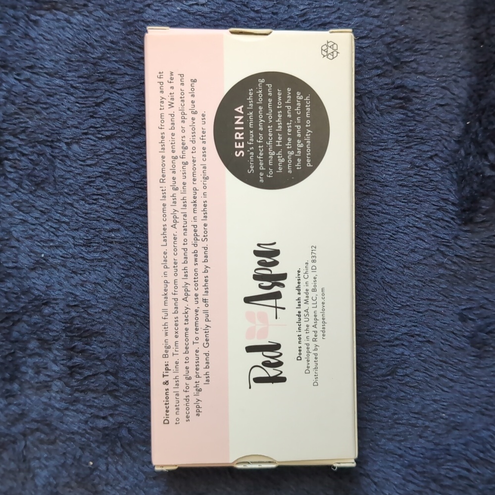 Red Aspen Faux Mink Luxe Flash Lashes - Picture 2 of 2